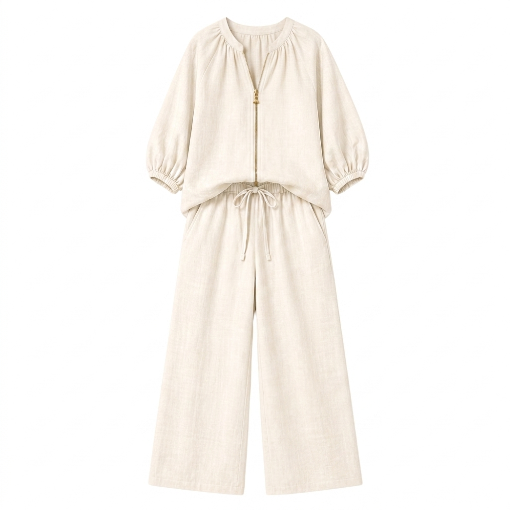 2-Piece Set with Gold Zip — View 20 | Clova