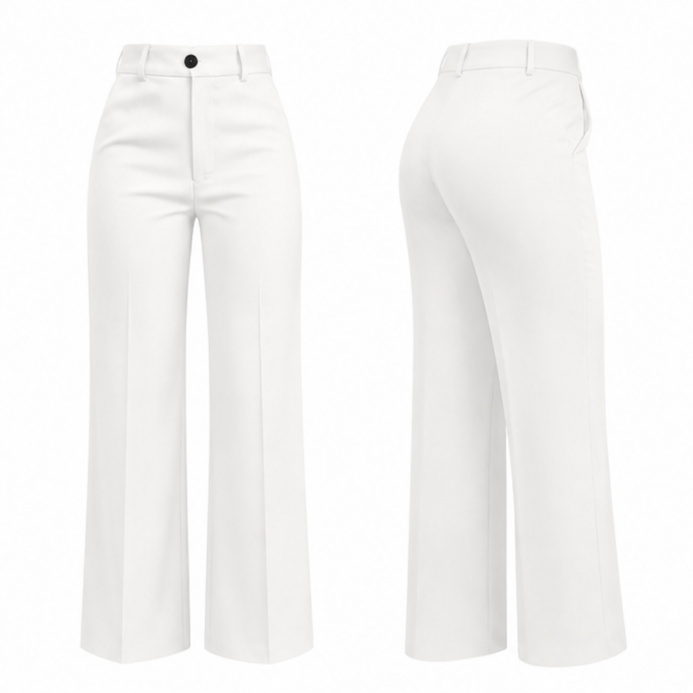 High-Waist Wide-Leg Trousers for Effortless Polish — View 17 | Clova