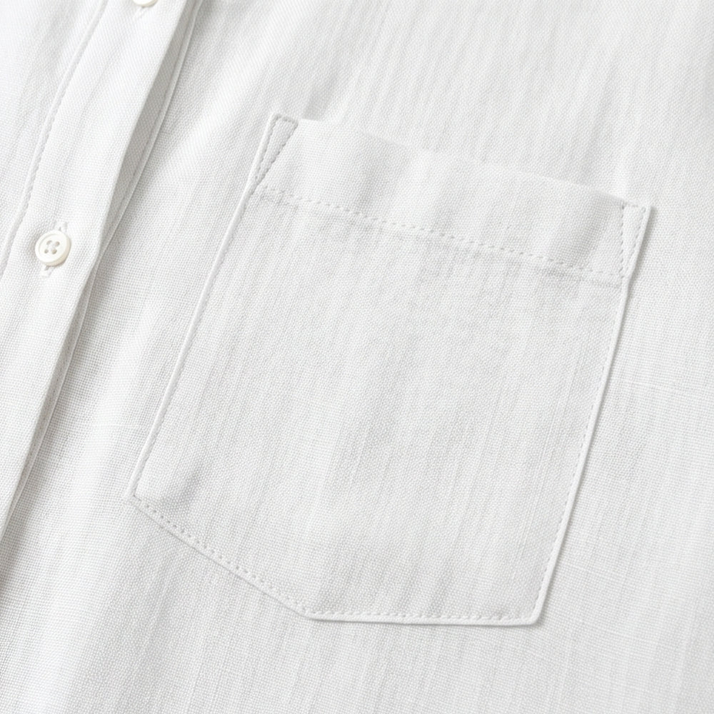 Breathable Cotton Button Up Shirt