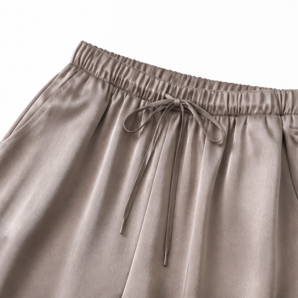 Nadine Two-Piece Set with Wide-Leg Trousers — View 8 | Clova
