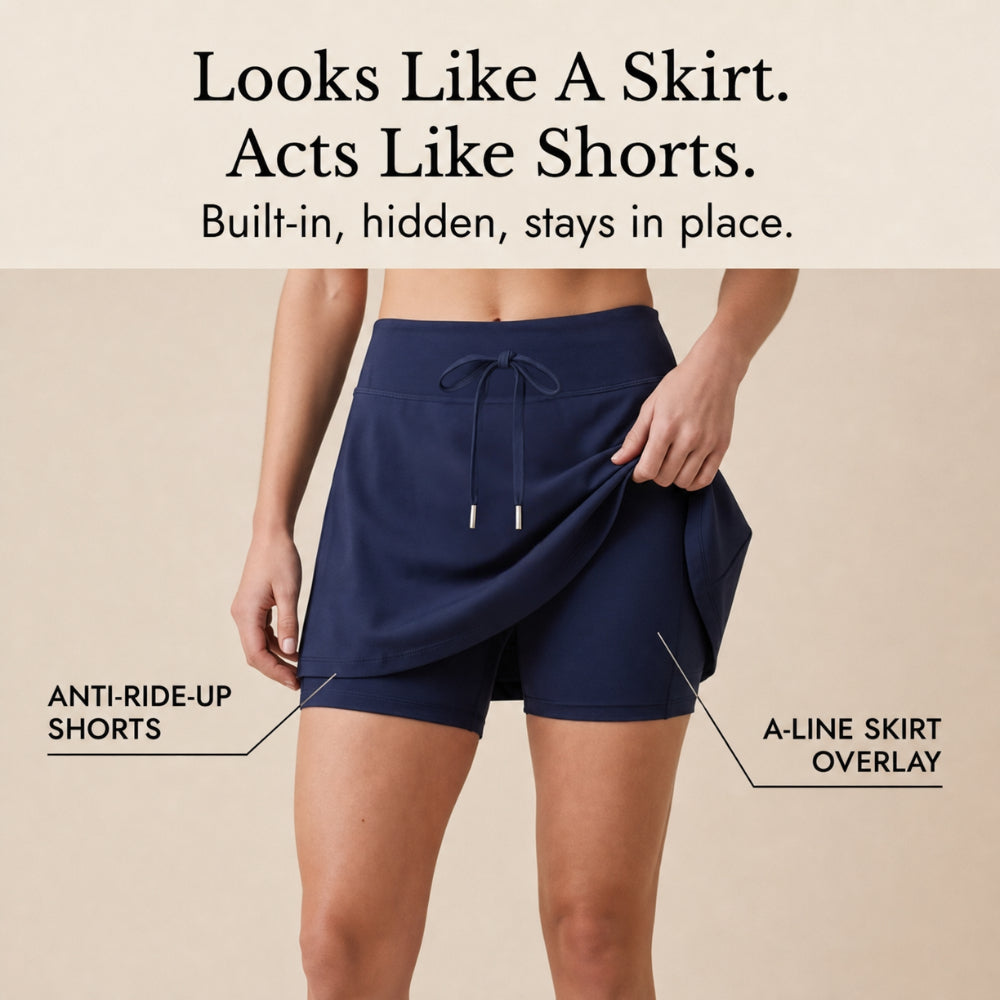 Matching Set with Built-In Shorts