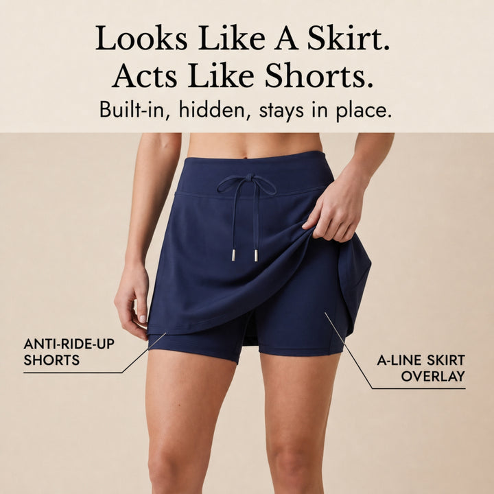 Matching Set with Built-In Shorts