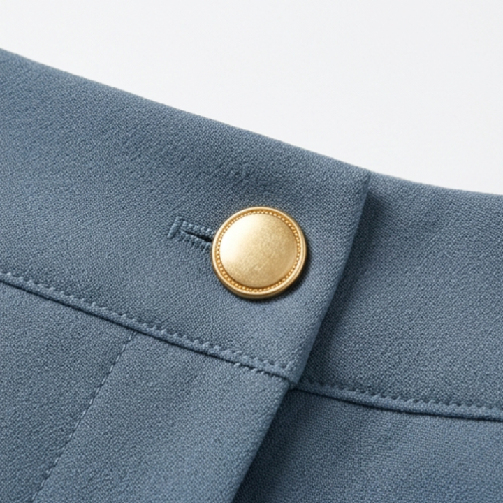 Wrap-Front Wide-Leg Pants — View 10 | Clova