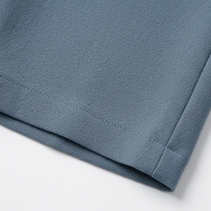 Wrap-Front Wide-Leg Pants — View 12 | Clova