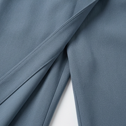 Wrap-Front Wide-Leg Pants — View 13 | Clova