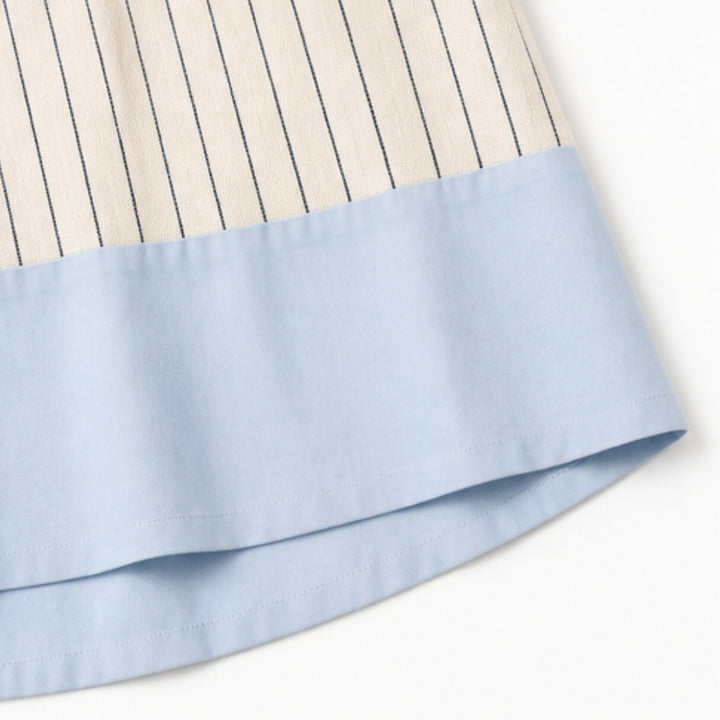 Lightweight Striped Midi Dress