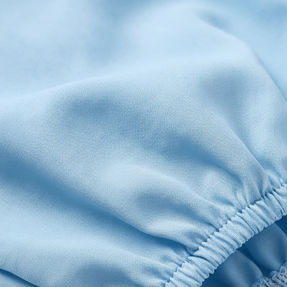 Smocked Puff Sleeve Maxi Dress — View 12 | Clova