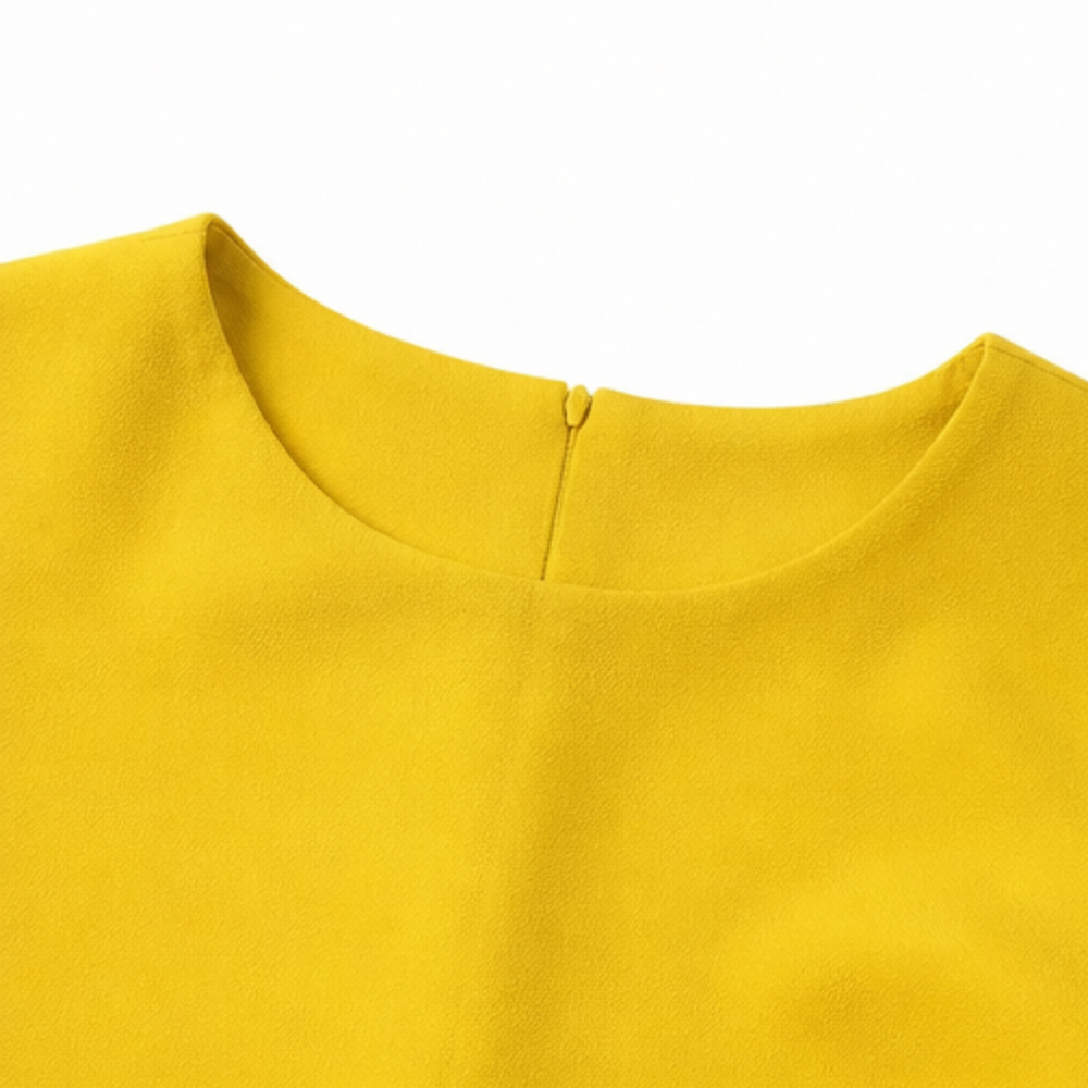 Statement Bell Sleeve Mini Dress — View 7 | Clova