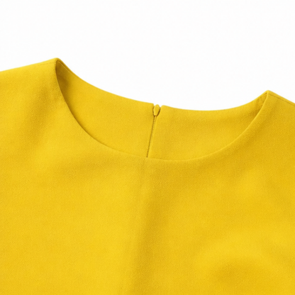 Statement Bell Sleeve Mini Dress — View 7 | Clova