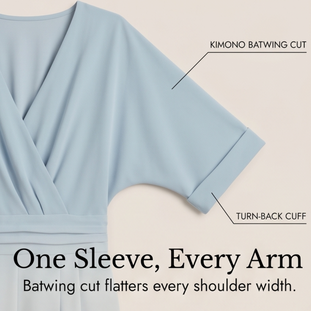 Elegant Wrap Jumpsuit — View 7 | Clova