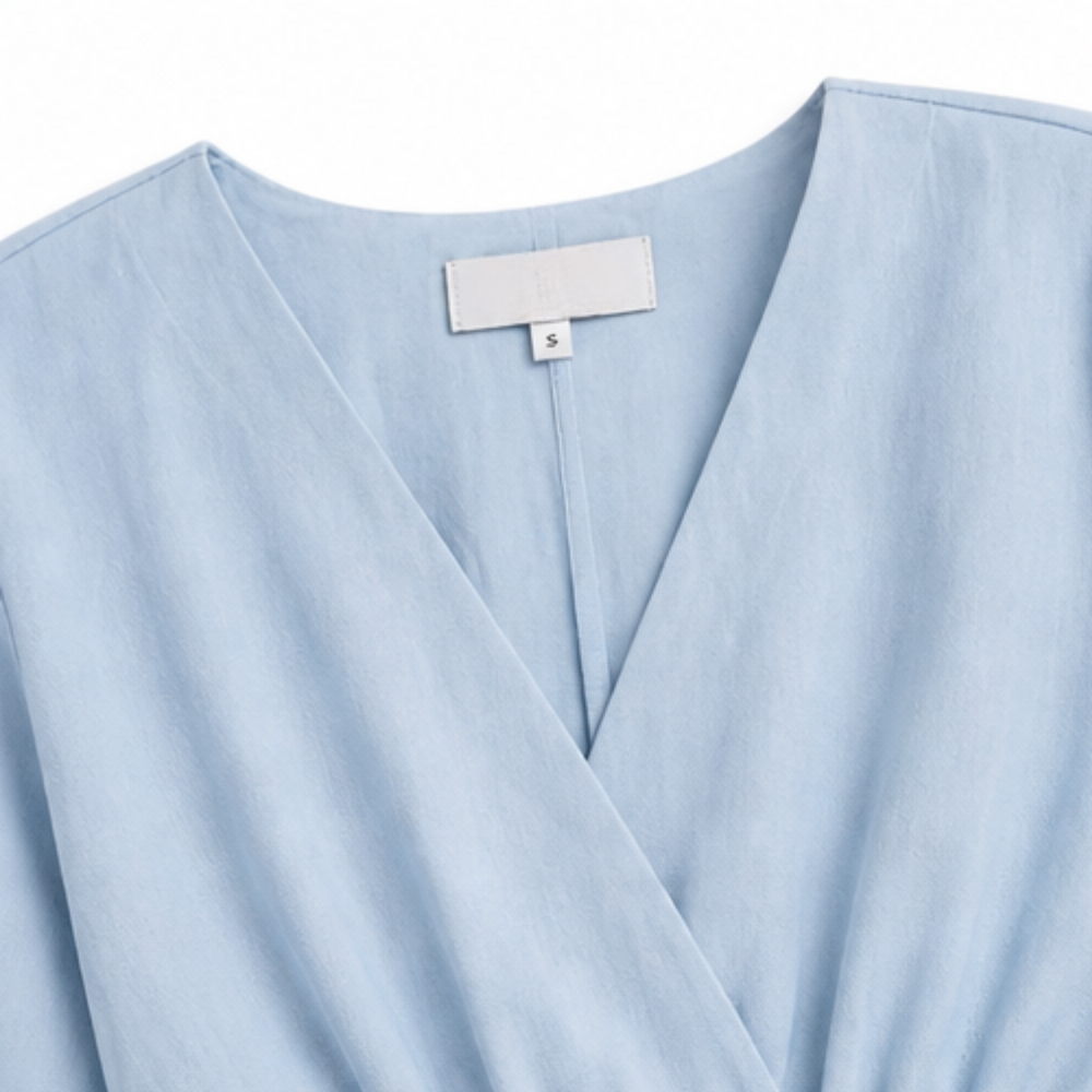 Elegant Wrap Jumpsuit — View 12 | Clova