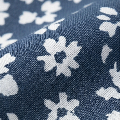 Breezy Floral Midi with Ruffle Hem — View 7 | Clova
