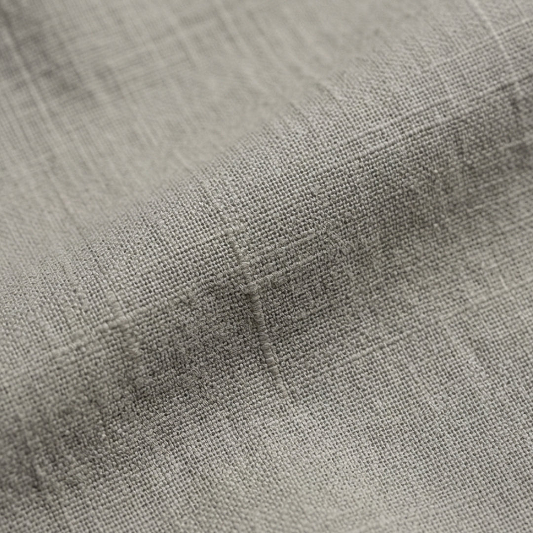 Relaxed Fit Cotton Linen Capris