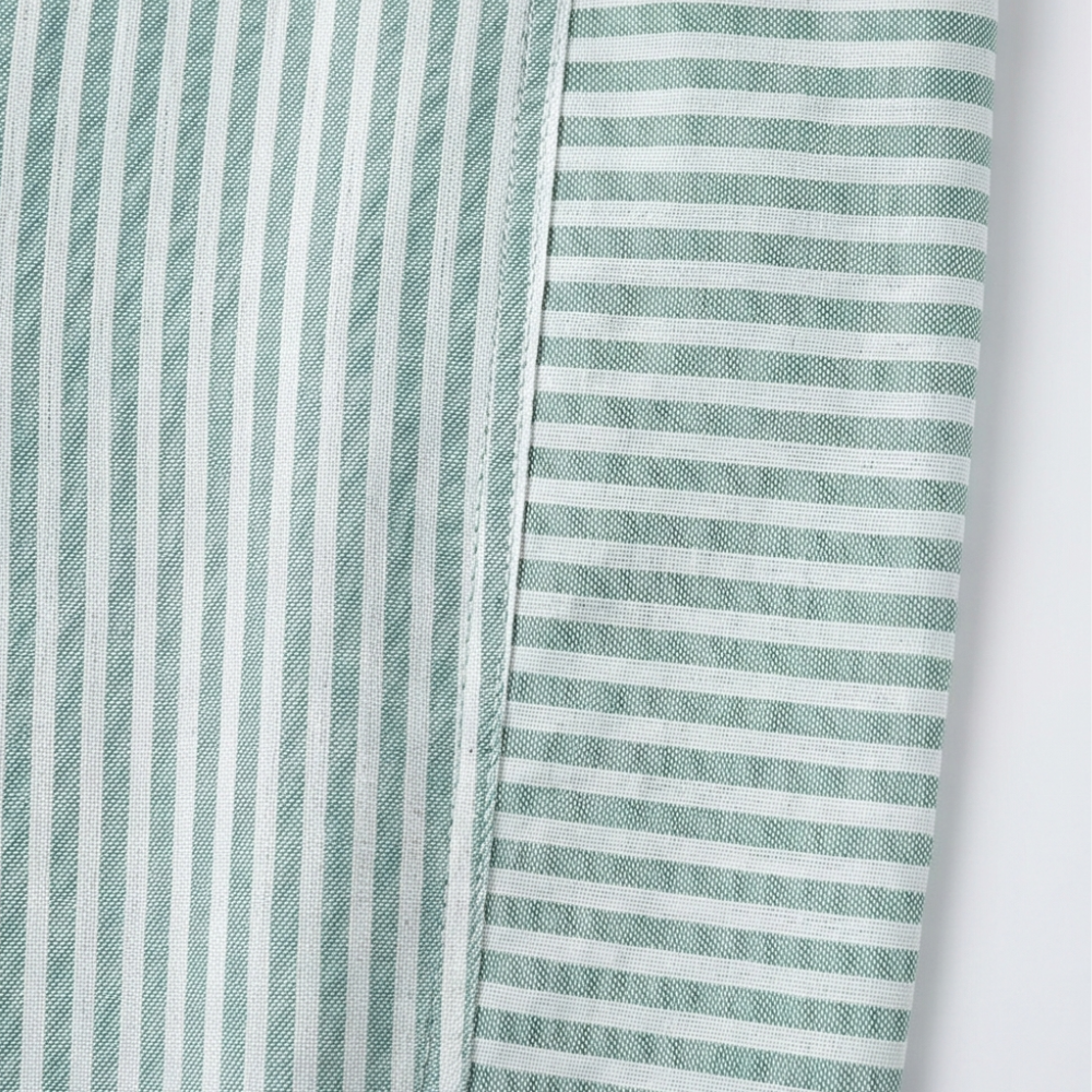 Striped Pants with Elastic Waist — View 11 | Clova