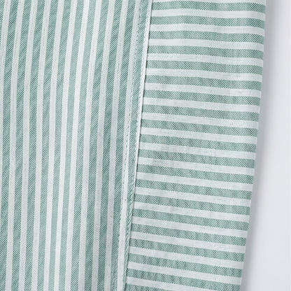 Striped Pants with Elastic Waist — View 11 | Clova
