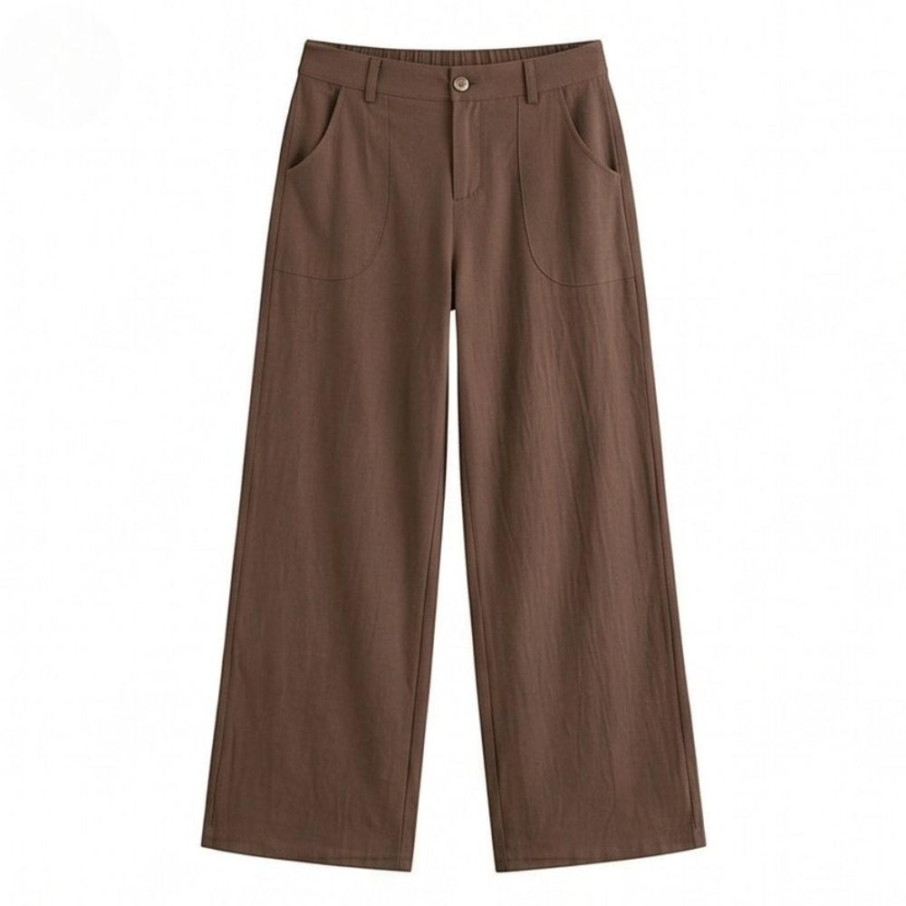 High-Waisted Wide-Leg Palazzo Pants — View 10 | Clova