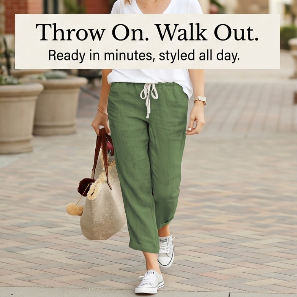 Soft Ankle Pants for Everyday Wear — View 10 | Clova