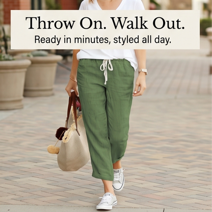 Soft Ankle Pants for Everyday Wear — View 10 | Clova