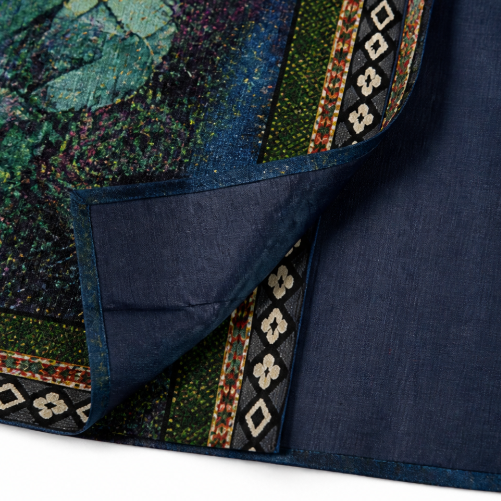 Art-Print Open Jacket for Effortless Style — View 9 | Clova