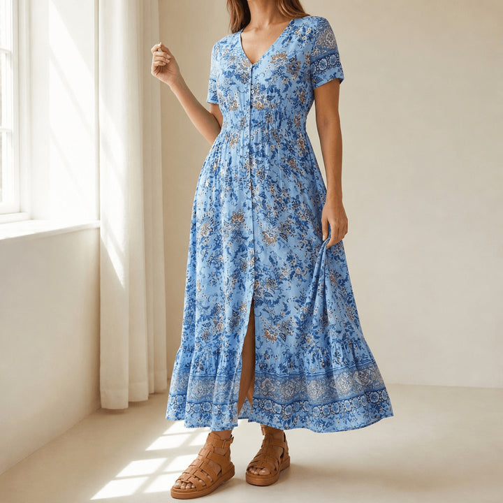 Lightweight Floral Maxi Dress for Every Occasion