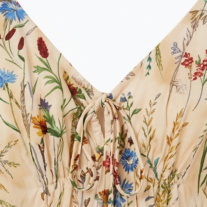 Wildflower A Line Midi Sundress