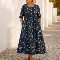 Soft Touch Floral Maxi Dress for Women