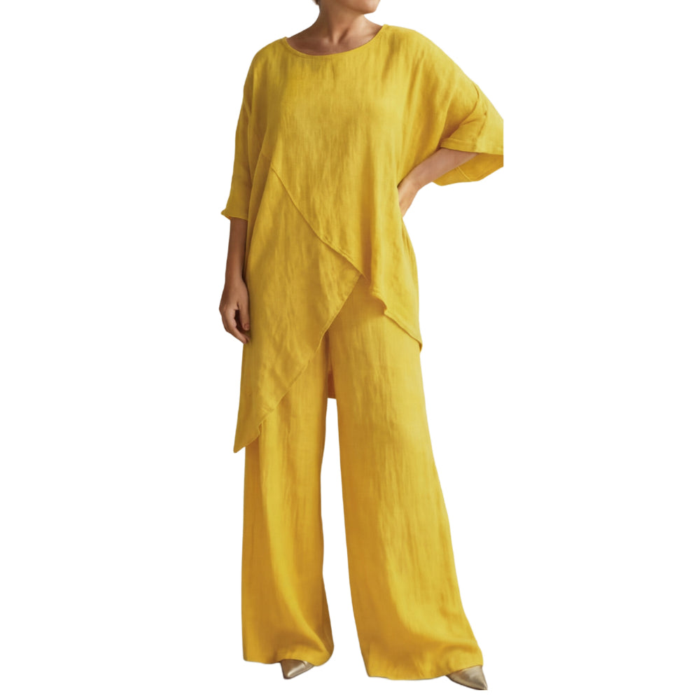 Asymmetrical Two Piece Set