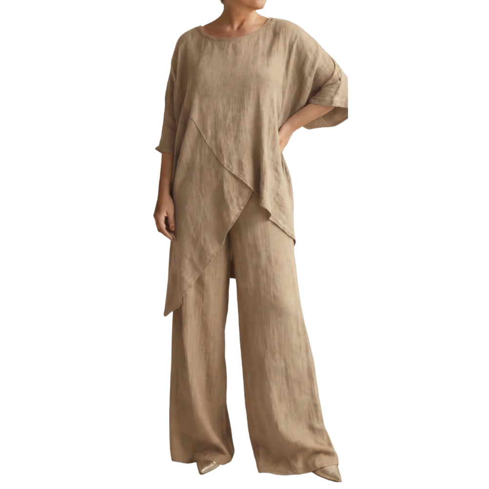 Asymmetrical Two Piece Set