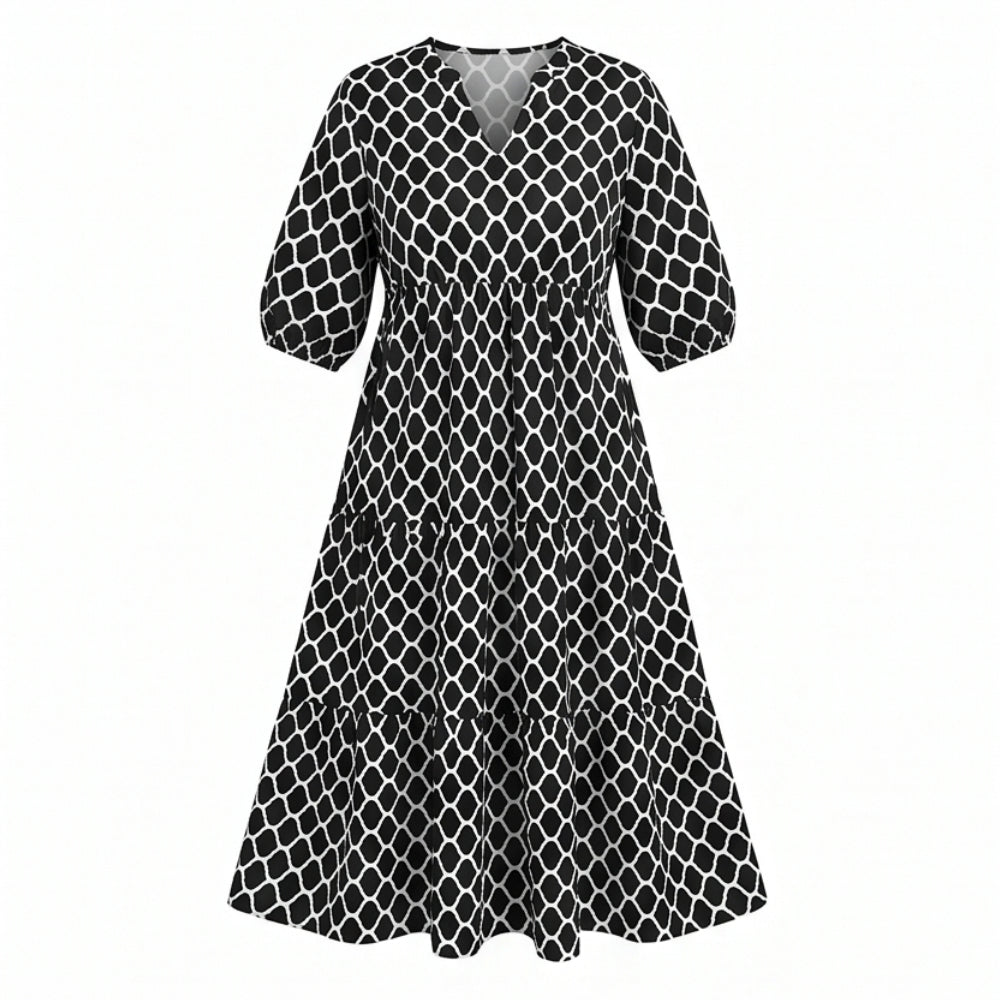 Boho Maxi Dress with Pockets