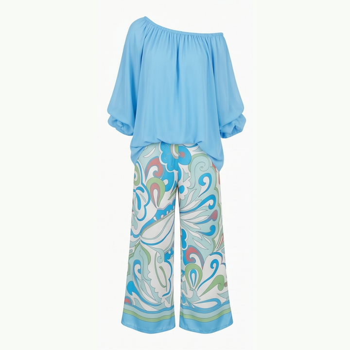 Flowy Resort-Wear Two-Piece Set — View 11 | Clova