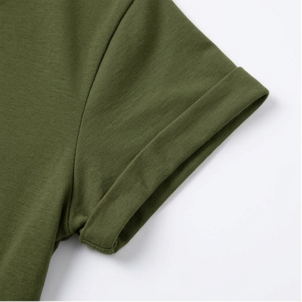 Matching Tee &amp; Jogger Set with Pockets — View 9 | Clova
