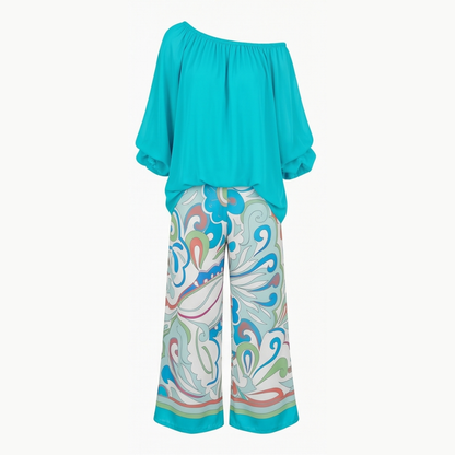 Flowy Resort-Wear Two-Piece Set — View 13 | Clova