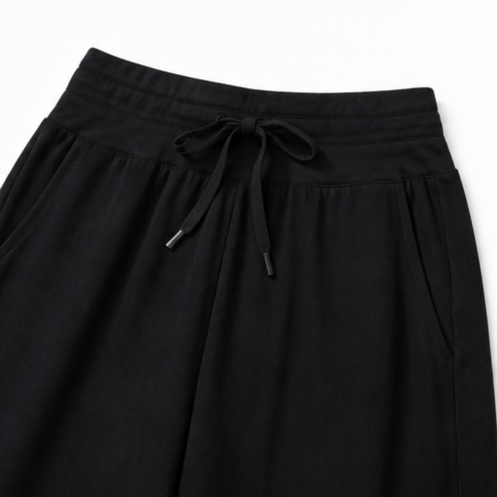 Lunavia Wide-Leg Tulip-Hem Capri Pants with Pockets — View 12 | Clova