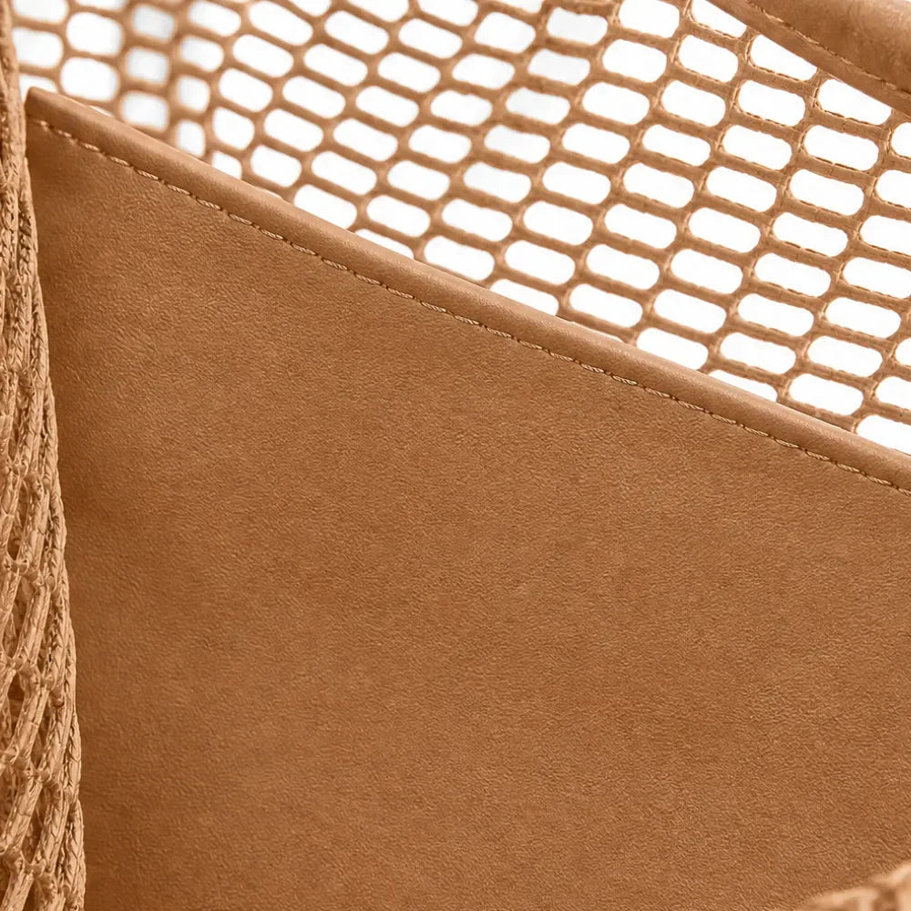 Mesh Beach Tote Bag with Hidden Zip Pocket, Sand Free Shoulder Bag for Women