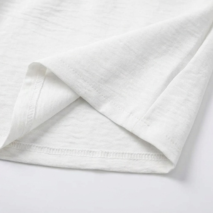 Square Neck Flutter Sleeve Blouse — View 14 | Clova