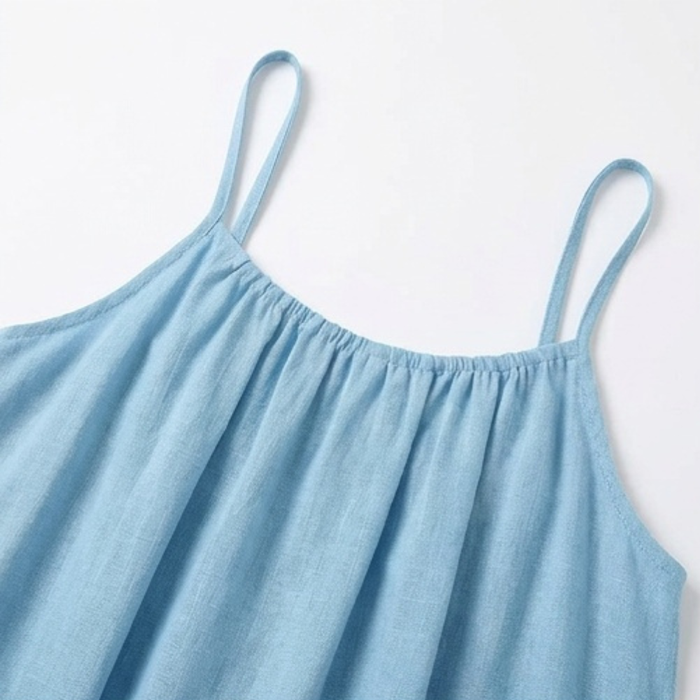 Summery Open-Back Sundress for Easy Summer Days — View 7 | Clova