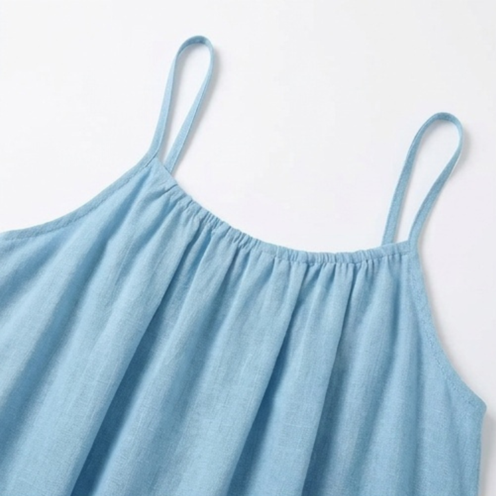 Summery Open-Back Sundress for Easy Summer Days — View 7 | Clova