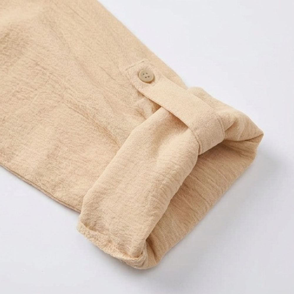 Breezy Beach Cover-Up Shirt Dress — View 7 | Clova