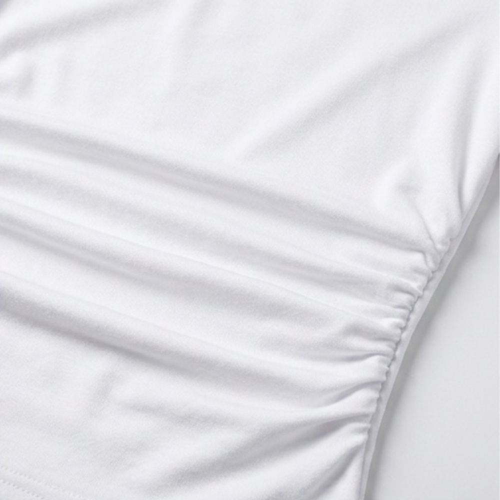Velora Off-Shoulder Slim Fit Top — View 12 | Clova