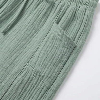 Crinkle Capri Pants for Easy Summer Wea — View 8 | Clova
