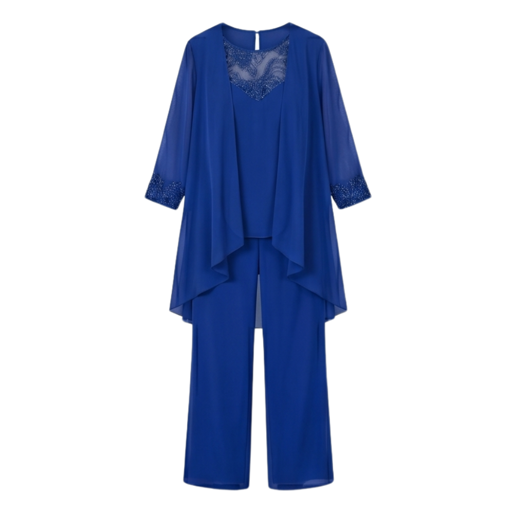 Three-Piece Pantsuit — View 19 | Clova