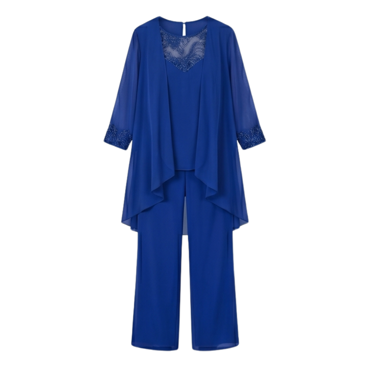 Three-Piece Pantsuit — View 19 | Clova