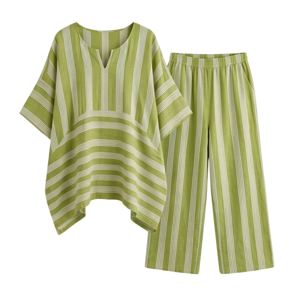 Boho Tunic &amp; Wide-Leg Set — View 11 | Clova