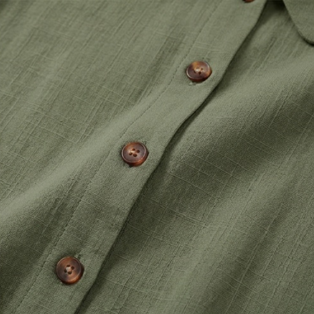 Breezy Collared Summer Top — View 8 | Clova