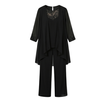 Three-Piece Pantsuit — View 18 | Clova