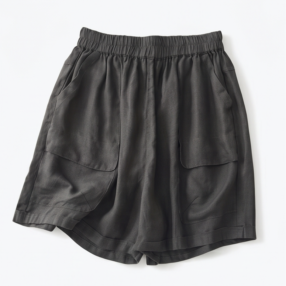 Loose Shorts with Deep Pockets — View 10 | Clova