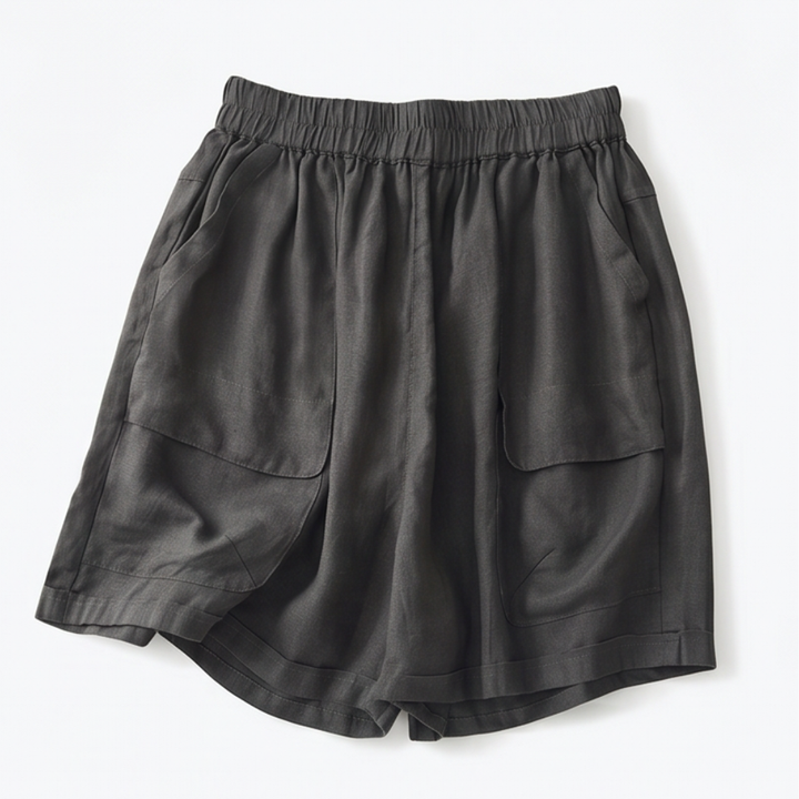 Loose Shorts with Deep Pockets — View 10 | Clova