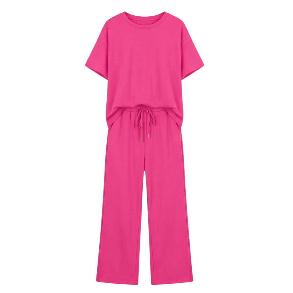 Soft Two-Piece Lounge Set — View 19 | Clova