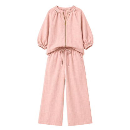 2-Piece Set with Gold Zip — View 15 | Clova