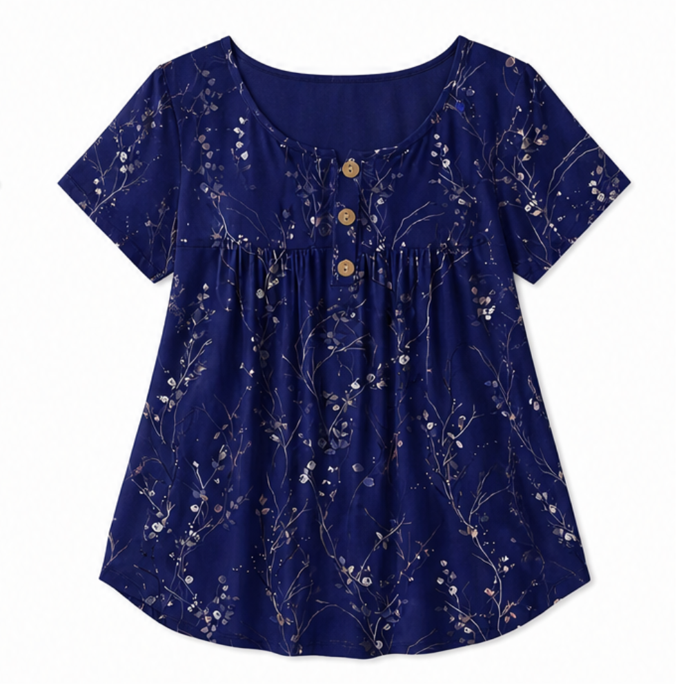 Flowy Floral Tunic for Everyday — View 15 | Clova